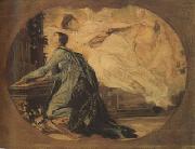 Gustav Klimt rOrganist (mk20) France oil painting artist